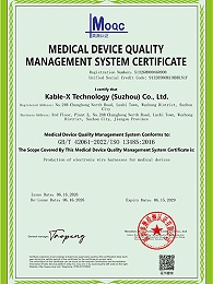 ISO13485证书 英文