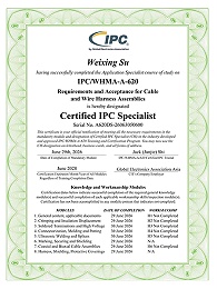 IPC620认证