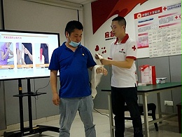 苏州凯佰乐参加急救培训