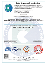 ISO9001证书 英文