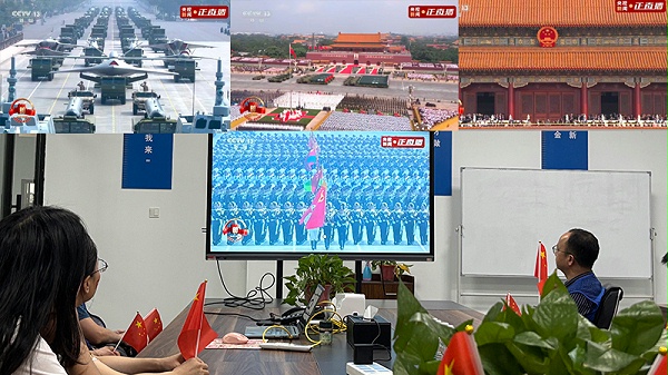 振奋人心的阅兵仪式